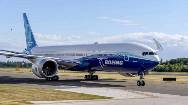 Vol inaugural du 777X, le nouveau long-courrier de Boeing