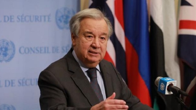 Le Secrétaire général de l'ONU appelle à un effort international pour éviter davantage de souffrances à des millions d'Afghans
