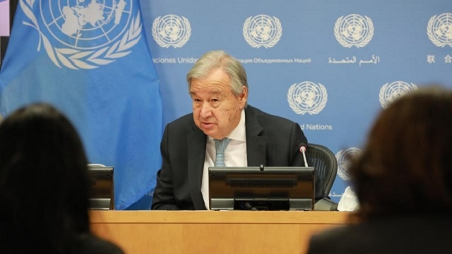 Le chef de l'ONU demande à faire preuve de leadership dans l'action climatique avant la conférence de Glasgow