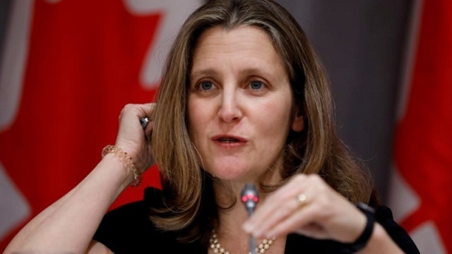 Canada: Trudeau nomme la vice-première ministre aux Finances