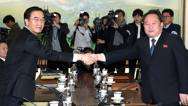 Les deux Corées dialoguent pour la première fois en deux ans