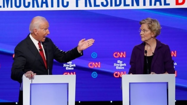 Elizabeth Warren (et Donald Trump) sous le feu des critiques au débat démocrate
