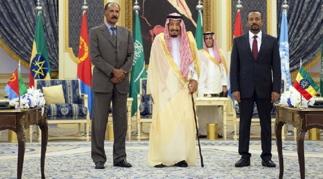 L'Ethiopie et l'Erythrée signent en Arabie saoudite un accord consolidant leur réconciliation