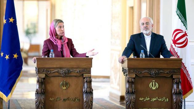 A Téhéran, la chef de la diplomatie de l'UE salue une nouvelle page avec l'Iran