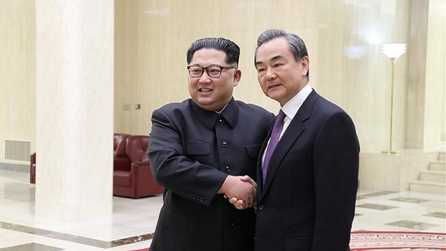 Le MAE chinois et le dirigeant de la Corée du Nord discutent des relations bilatérales et de la dénucléarisation