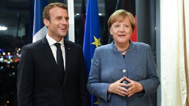 Merkel et Macron vantent la mondialisation vertueuse à Davos ... avant Trump