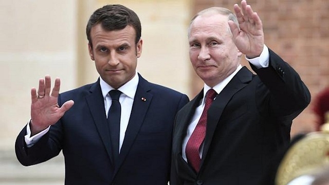 Crise ukrainienne: entente entre Macron et Poutine sur 