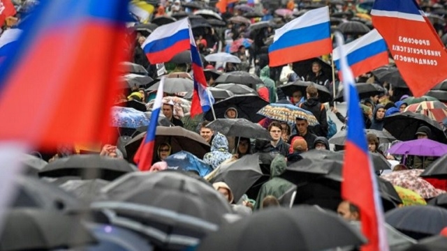 Mobilisation record à Moscou pour réclamer des 