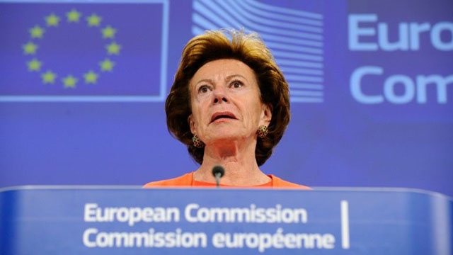 L'ex-commissaire européenne Neelie Kroes était directrice d'une société offshore