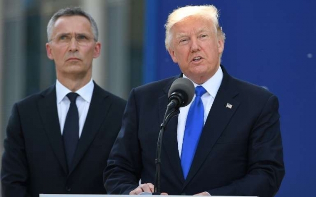 A l'Otan, Trump martèle ses exigences sans rassurer les Alliés