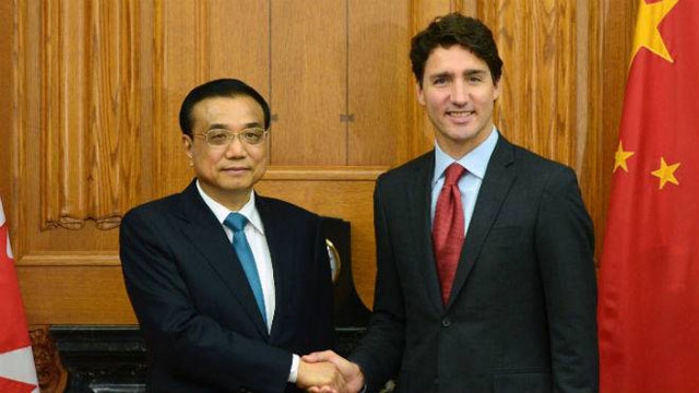 Le Canada et la Chine scellent leur rapprochement par le libre-échange