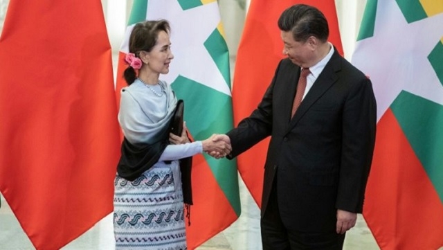 Xi Jinping en Birmanie, pays-clé des nouvelles routes de la soie