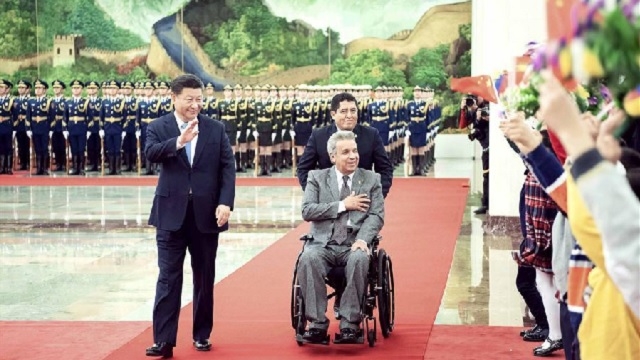 Entretien à Beijing entre les présidents chinois et équatorien