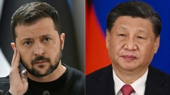 Guerre en Ukraine: l'échange entre Xi Jinping et Volodymyr Zelensky salué par les Occidentaux