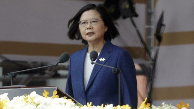 Taïwan ne cèdera pas aux pressions de la Chine, affirme sa présidente Tsai Ing-wen