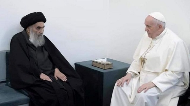 Le pape François rencontre en Irak le grand ayatollah Ali al Sistani